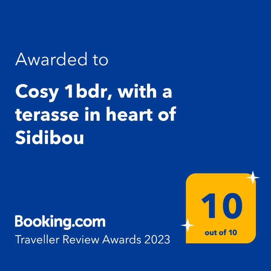 Villa Cosy 1Bdr, With A Terasse In Heart Of Sidibou Sidi Bou Ali Exterior foto